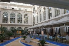 s218 hotel frühstücksraum